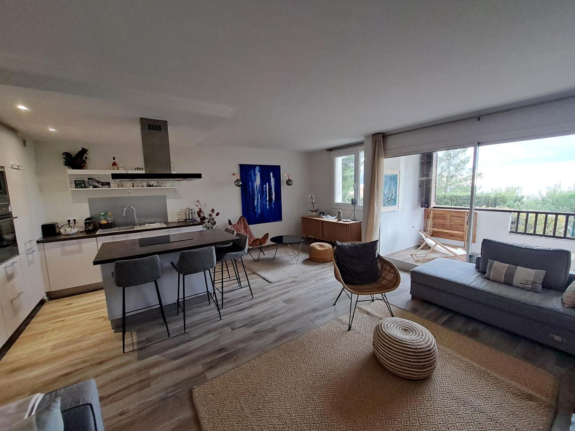 Superbe Appartement Piscine, Tennis, Vue Mer Et Decore Avec Gout 卡西斯 外观 照片